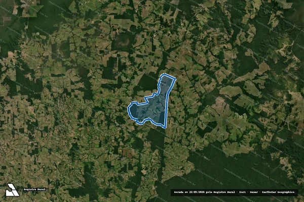 Imagem de satélite de FAZENDA CABIXI - Parte 1 em Vilhena - RO