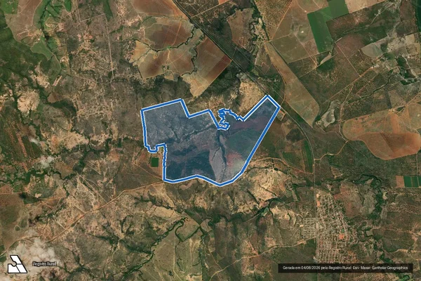 Imagem de satélite de FAZENDA TABOQUINHA - FAZENDA TABOQUINHA em Lassance - MG