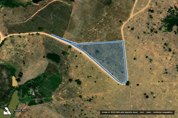 Imagem de satélite de Fazenda Boa Vista - Gleba 03 em Ecoporanga - ES
