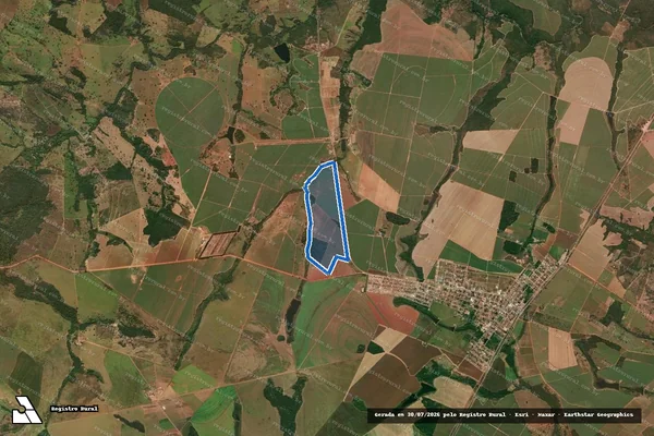 Imagem de satélite de Fazenda Bom Sucesso ou Sitio Velho - PARTE 1 em São Luiz do Norte - GO