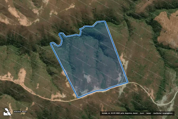 Imagem de satélite de FAZENDA QUARTEL SÃO JOÃO - Parte 1 em Quartel Geral - MG