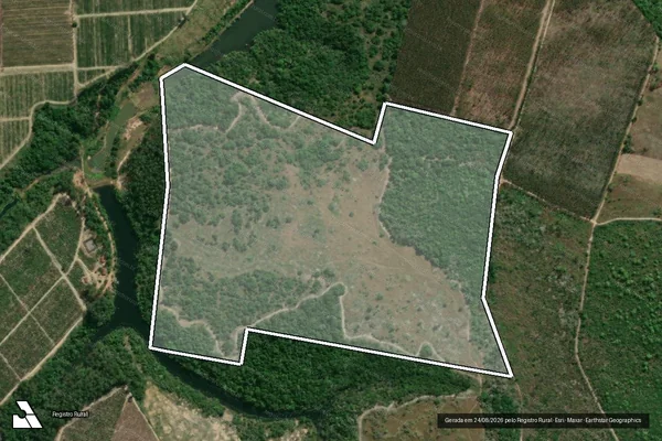 Imagem de satélite de Sítio Arvoredo - Parte 1 em São Mateus - ES