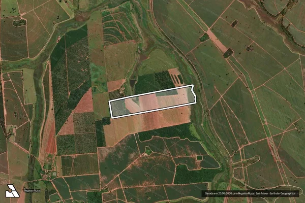 Imagem de satélite de Fazenda Boa Esperança - 12.269 em Estrela d'Oeste - SP