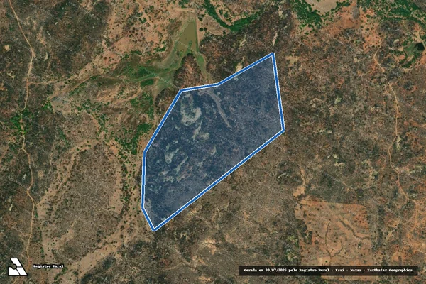 Imagem de satélite de Fazenda Olho D Água do Juá - Parte 4 ? Tereza Mércia Japiassú Diniz em Sumé - PB