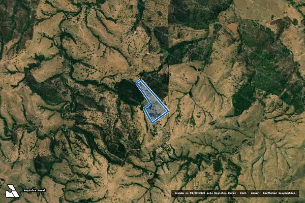 Imagem de satélite de FAZENDA BATALHA - GLEBA 03 em Estrela do Sul - MG