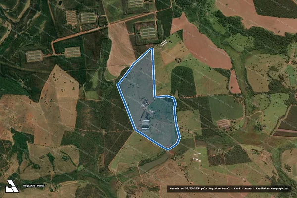 Imagem de satélite de FAZENDA NOSSA SENHORA DA ABADIA - FAZENDA NOSSA SENHORA DA ABADIA em Uberlândia - MG
