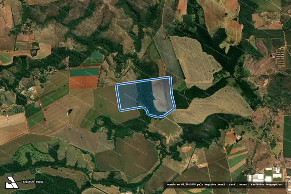 Imagem de satélite de FAZENDA CAIXETA E RETIRO - 001 em Patos de Minas - MG