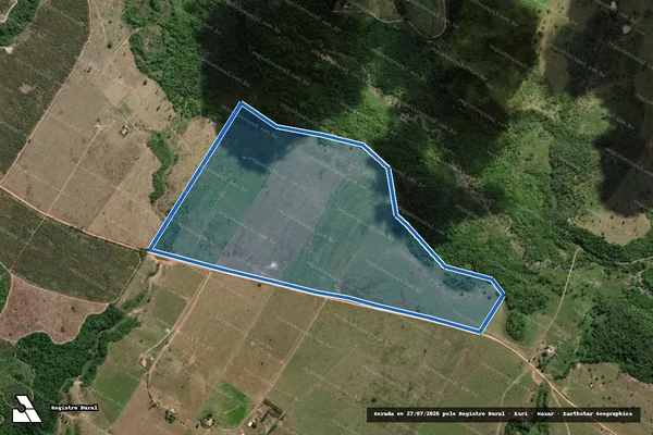 Imagem de satélite de FAZENDA MARINGÁ em Cidelândia - MA
