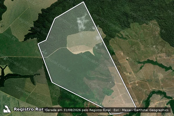 Imagem de satélite de Fazenda Bom Sucesso -PARTE A
