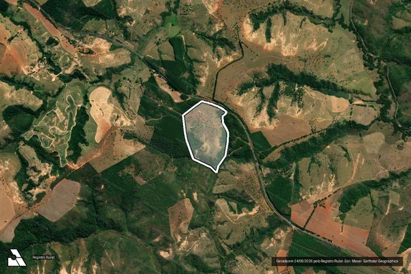 Imagem de satélite de FAZENDA ARANHA - Parte 1 em Iguatama - MG
