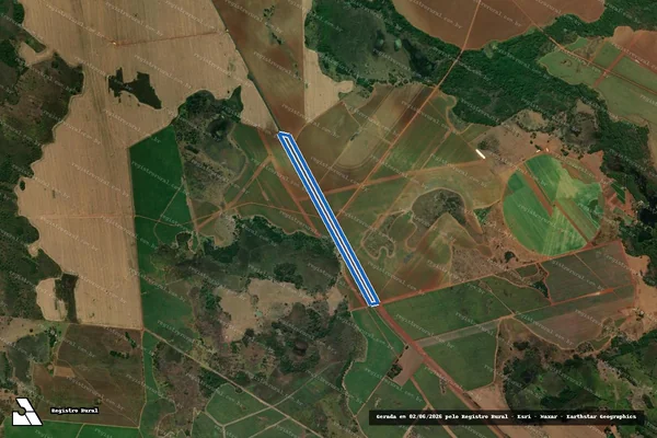 Imagem de satélite de Fazenda Mata Rica - Parcela 2 em Acreúna - GO