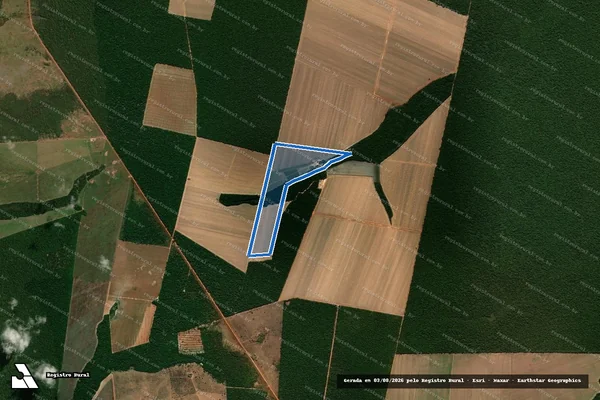 Imagem de satélite de Fazenda Conquista II - Parcela 1 em Nova Maringá - MT