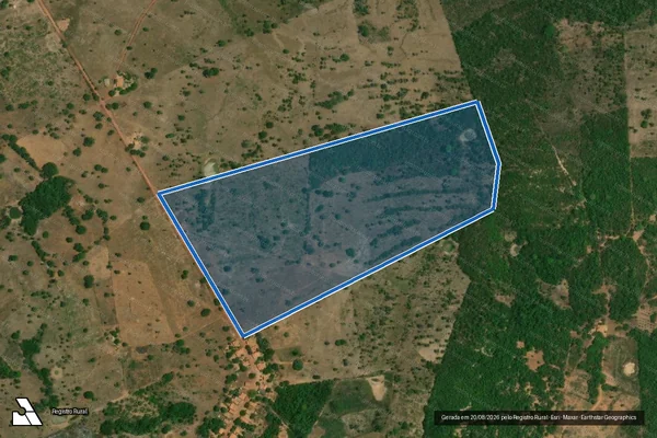Imagem de satélite de PA SÃO JOSÉ - 023 em Montes Altos - MA