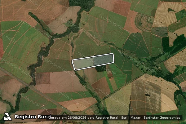 Imagem de satélite de Estância Santa Eudóxia - Estância Santa Eudóxia em Paraguaçu Paulista - SP