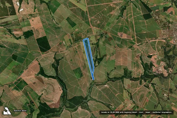 Imagem de satélite de LOTE NºS 11, 11-A, 12 e 13 - LOTE NºS (11, 11-A, 12 e 13)-R em Tapejara - PR