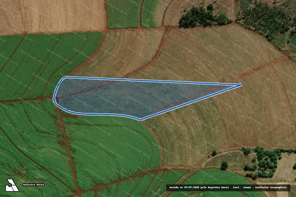 Imagem de satélite de FAZENDA SANTA MARIA III - FAZENDA SANTA MARIA III em Bandeirantes - PR