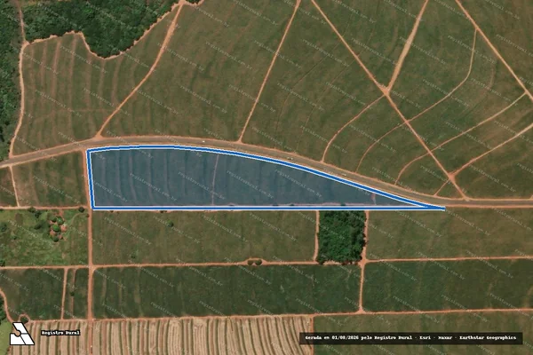 Imagem de satélite de FAZENDA SÃO JOSÉ - Parte 34 em Paraguaçu Paulista - SP