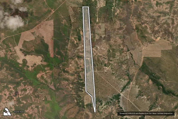 Imagem de satélite de FAZENDA MARRECA - Parcela 1 em Sambaíba - MA