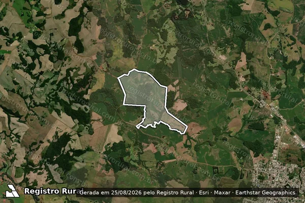 Imagem de satélite de FAZENDA UMBU - Parte 1 em Soledade - RS