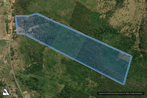 Imagem de satélite de FAZENDA PAIVA / Parte 1