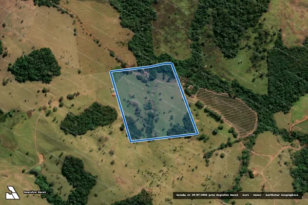 Imagem de satélite de Fazenda Santa Luzia - Parte 1 em Itauçu - GO
