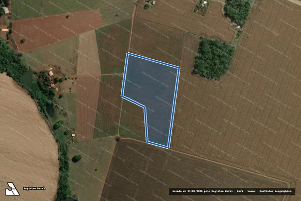 Imagem de satélite de FAZENDA SÃO TÓMAZ CABECEIRA DO CAFÉ LONTRA E OLHO D  AGUA - Parte 2 em Rio Verde - GO