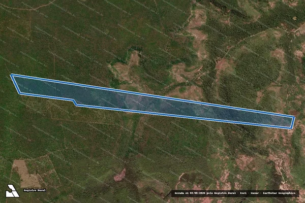 Imagem de satélite de GLEBA CURRAL DE PEDRAS E LADEIRA – DATA CURRAL DE PEDRAS / Parte 1 em Monsenhor Gil - PI