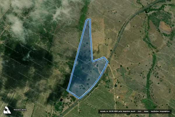 Imagem de satélite de FAZENDA BUENOS AIRES-SEDE - Parcela 1 em Boquim - SE