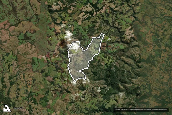 Imagem de satélite de FAZENDA DO BUTIÁ-PARTE 2 - Parte 1 em Campestre da Serra - RS