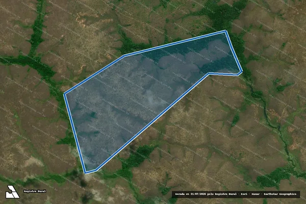 Imagem de satélite de Fazenda Pescadolo, Gleba Matapi-Curiaú-Vila Nova AD04 / Parcela 1