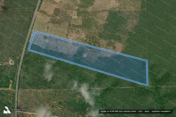 Imagem de satélite de LOTE 20 ? P.A. CARITÁ - Lote 20 ? P.A. CARITÁ em Sítio do Quinto - BA