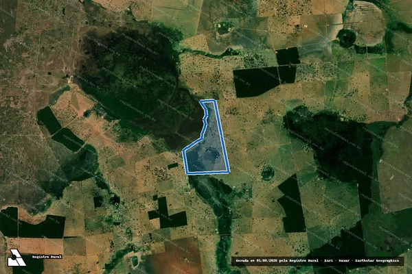 Imagem de satélite de Fazenda Luiza em Pontes e Lacerda - MT