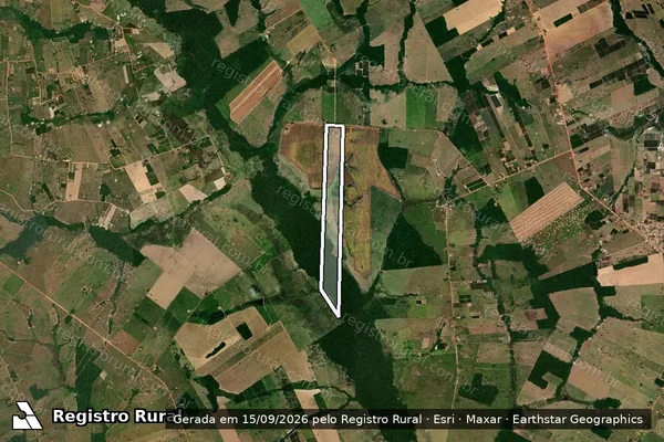 Imagem de satélite de / SÃO MIGUEL DO GUAPORÉ - LOTE 247