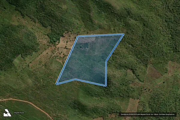 Imagem de satélite de GLEBA COCO VIRGEM - Parte 7 em Mirador - MA