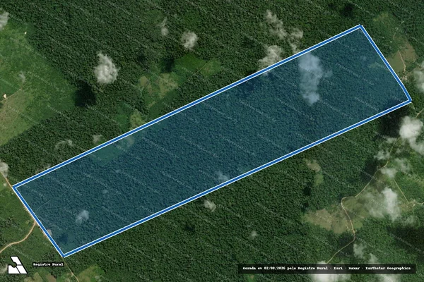 Imagem de satélite de Lote 10 - Parte 1 em Anapu - PA