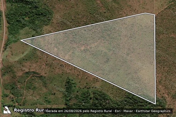Imagem de satélite de LOTES 02 (PARTE) e 04, e LOTE 05, LOT. MANGUES - Gleba 06 em Porto Nacional - TO