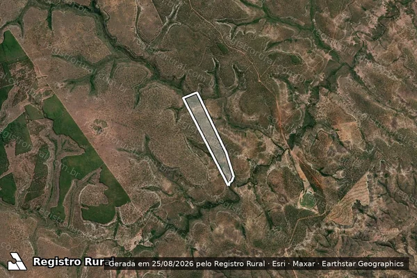 Imagem de satélite de Fazenda Nova Varginha e Novo Cavaleriano (Gleba 5) - Área B em Buritizeiro - MG