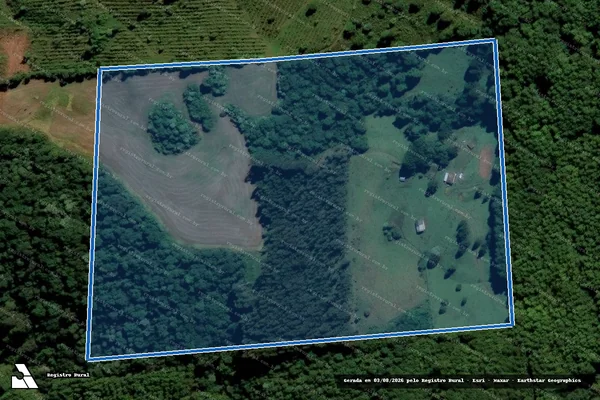 Imagem de satélite de COLONIA AMORIM - Parte 1 em Catanduvas - SC