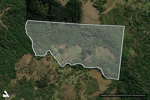 Imagem de satélite de LOTE 022 -  PROJETO DE ASSENTAMENTO SANTA BARBARA - LOTE 022 em Bituruna - PR