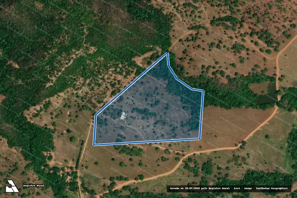 Imagem de satélite de FAZENDA BOM SUCESSO - 001 em Caldas Novas - GO