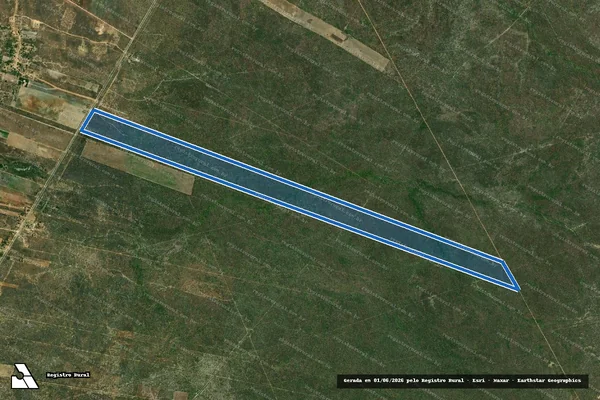Imagem de satélite de Sítio Umari - Parte 2 em Governador Dix-Sept Rosado - RN