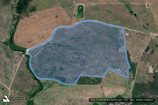 Imagem de satélite de FAZENDA LIMOEIRO - Parte 1 em Itabaiana - SE