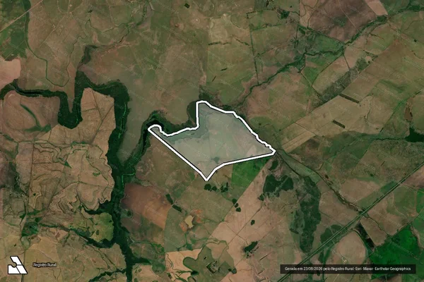 Imagem de satélite de BM&S Agropecuária - Parte 1 em Itaqui - RS