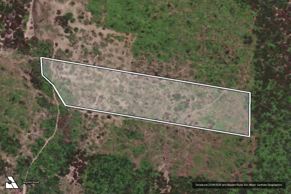 Imagem de satélite de Projeto de Assentamento Pedro Ezequiel de Araújo - Lote 194 - 001 em Ipanguaçu - RN