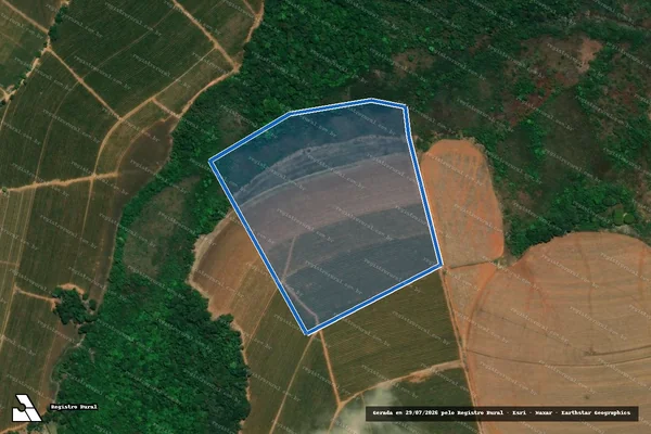 Imagem de satélite de CURRO - CURRO em Nova Resende - MG