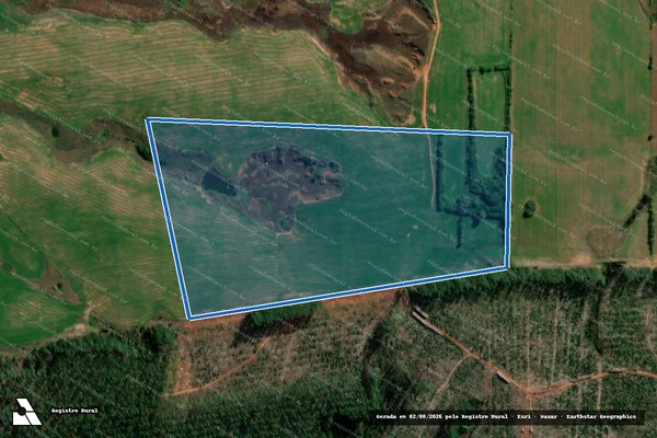 Imagem de satélite de FAZENDA LARANJEIRA - Fazenda Laranjeira B em Cacequi - RS