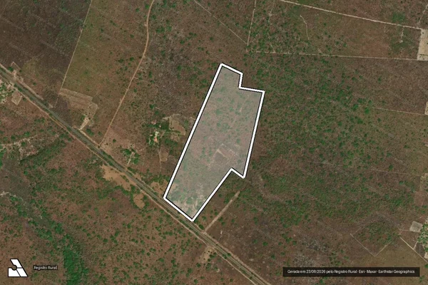 Imagem de satélite de FAZENDA BOM JESUS - Parcela 1 em Novo Oriente do Piauí - PI
