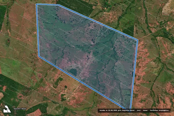 Imagem de satélite de FAZENDA DOIS RIACHOS - PARTE 2 em Formosa da Serra Negra - MA