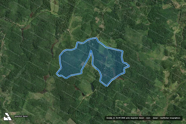 Imagem de satélite de FAZENDA CONJUNTO TANTILHAS - Gleba 2 em Maraú - BA
