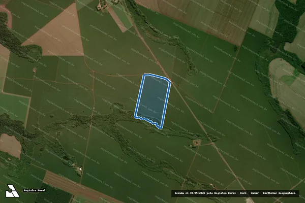 Imagem de satélite de FAZENDA CASARAO em Campo Mourão - PR